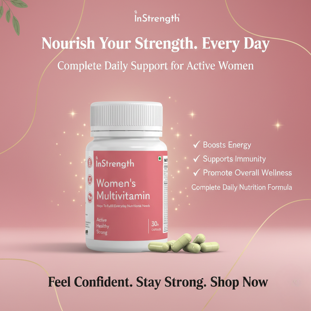 Multivitamin Tablets for Women â€“ Complete Daily Nutrition Designed for Her